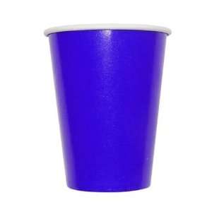  9 Oz. Dark Blue Paper Cups
