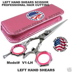 Left Hand Titanium Hair Cutting Shears Scissor V1LP  
