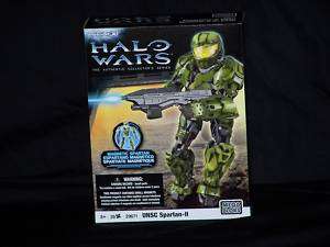 Halo Wars Mega Blok Metalon Set Green UNSC Spartan II  