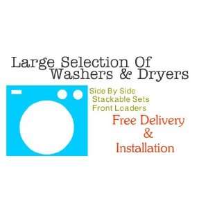   3x6 Vinyl Banner   Large Selection Washers Dryers 