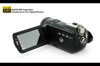 1080P HD Camcorder (Touchscreen, 12 x Optical Zoom)  