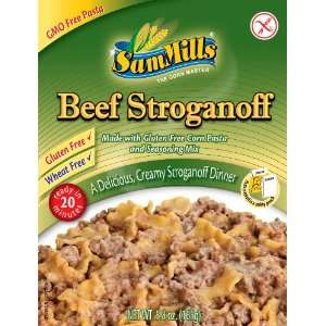 Sam Mills Beef Stroganoff, 5.8 Ounce  Grocery & Gourmet 