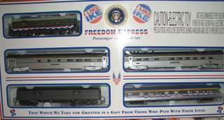 HO PRESIDENTIAL COLL CAMPAIGN TRAIN SET 37 EISENHOWER  