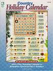 house of white birches holiday calendar vg+ 