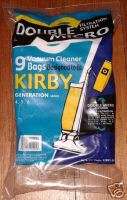 Kirby Generation G4   G7 Vacuum Cleaner Bags (Pkt 9)   SDB501  