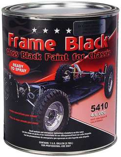 Frame Black   Gloss Black Paint for Chassis #ASW 5410  
