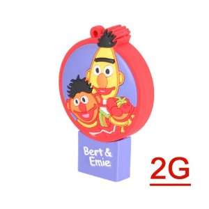 GB USB 2.0 Cartoons Figure Bert & Ernie Flash Drive Pen Drive Disk 