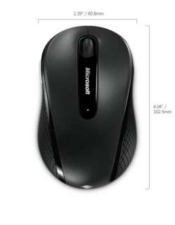 Microsoft Wireless Mobile Mouse 4000 BLACK   D5D 00001 882224856430 
