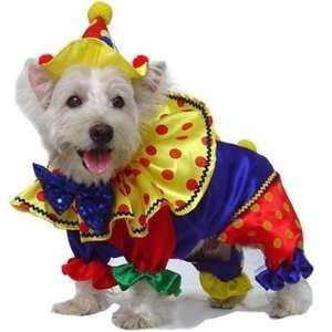  Shiny Clown Dog Costume