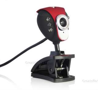 30.0 Mega 6 LED USB Webcam Camera for Computer PC Notebook Netbook 