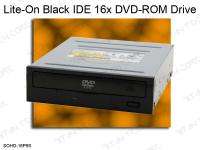   SOHD 16P9S Black 16x DVD ROM 48x CD ROM 120 ms IDE Drive *NEW*  