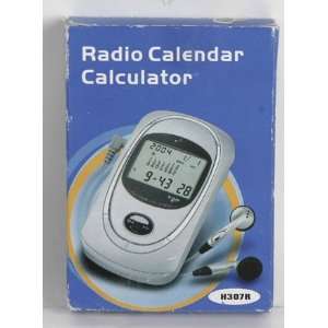  4.25x2.25 FM Scan Radio W/ Calculator & Calendar (1 Each 
