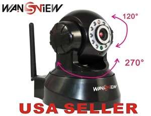 Wansview NC541W Wireless IP Camera CCTV Audio P/T WiFi WPA2. Mobile 