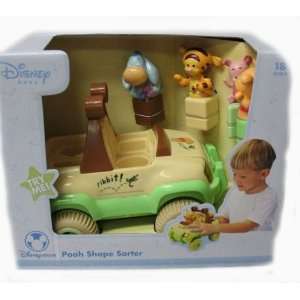  Disney Winnie the Pooh Shape Sorter Vehicle Toys & Games