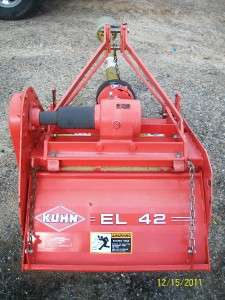 KUHN EL42 TILLER  