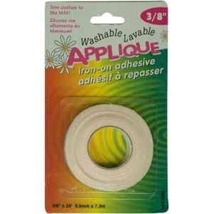  Applique Hem Fuser   Iron on Adhesive, 3/8 Arts, Crafts 