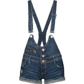  ALMOST FAMOUS Denim Overall Womens Shorts Explore similar 