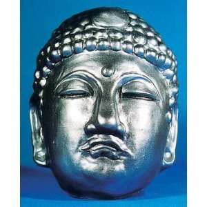 Big Buddha Daibutsu Silver Rubber Mask Cosplay [JAPAN 