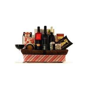    Silver Oak Premium Holiday Wine Gift Basket Grocery & Gourmet Food