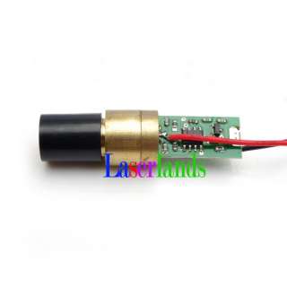 INDUSTRIAL/LAB 3VDC 532nm Green Laser 5mW Diode Module  