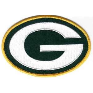  Green Bay Packers Large Logo Jacket Patch (9 3/4 x 6 3/4 