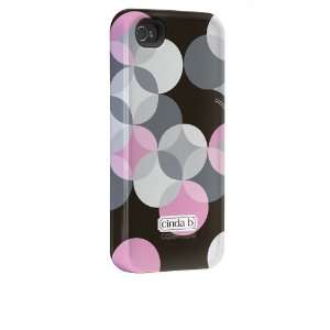  iPhone 4 / 4S Tough Case   Cinda B   Roundabout Black 