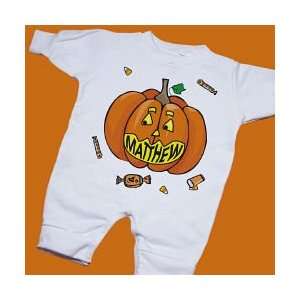  Halloween Pumpkin Romper Baby