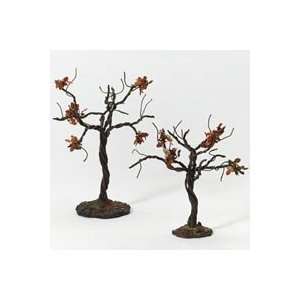   56 Halloween Village Scary Twisted Trees 53131