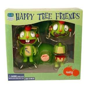  Happy Tree Friends Nutty Cut Up Deluxe Action Figure Set 