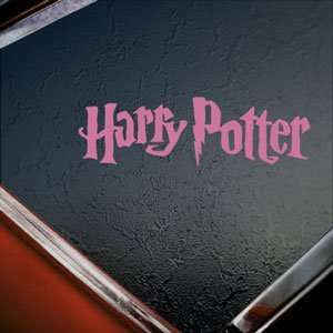 Harry Potter Pink Decal Car Truck Bumper Window Pink Sticker