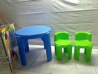Little Tikes Bold n Bright Table and Chairs Set  
