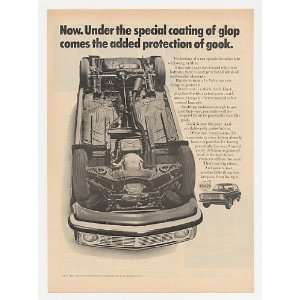    1969 Volvo Bottom Coating of Glop and Gook Print Ad