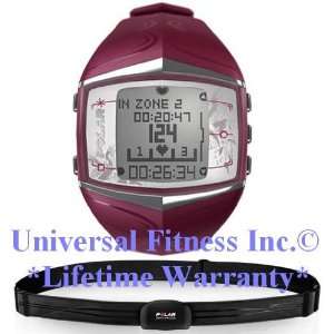 POLAR FT60 FEMALE HEART RATE MONITOR PURPLE WATCH   INCLUDES A 