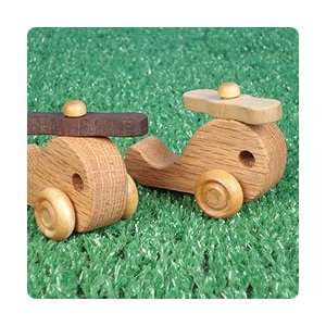  North Star Little Rollie Wooden Helicopter Toys & Games