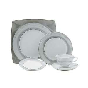 Mikasa Platinum Shimmer 60 Piece Dinnerware Set Kitchen 