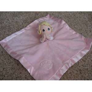  Precious Moments Baby Girl Praying Pink Security Blanket 