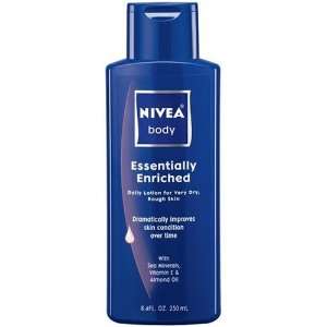 Nivea Body Daily Lotion, Essentially Enriched for Very Dry, Rough Skin 