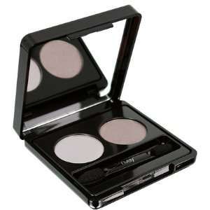 Nvey Eco Cosmetics Eye Duo Pale Gray Silver Tones + Muted SandsTones 