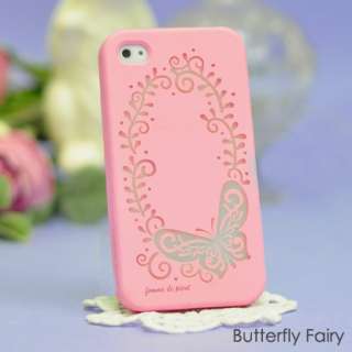Soft Silicon iPhone 4 Case Cover (Butterfly Fairy)  