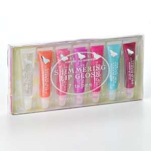 Simple Pleasures 7 pc. Shimmering Lip Gloss Gift Set