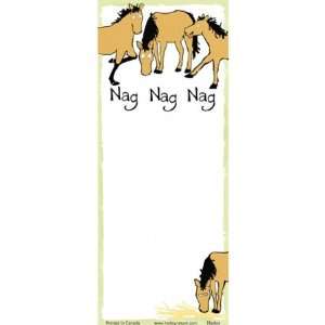  Nag, Nag, Nag Magnetic Notepad by Hatley Office 