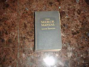 The Merck Manual, 1956  
