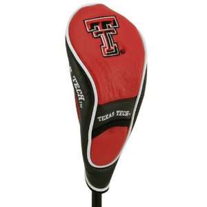   Tech Red Raiders Scarlet Hybrid Golf Club Headcover