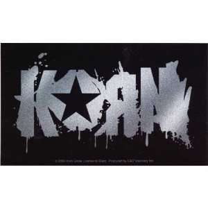  Korn   Splat Logo Decal   Sticker Automotive