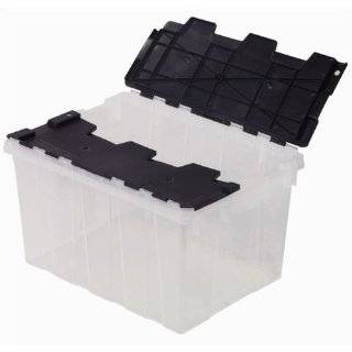  12 Gallon Plastic Storage Container, Clear with Lid By 