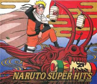 Naruto Super Hits 2006 2008 CD Mica 0981 Uzumaki Sasuke  