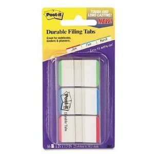  Post it Durable Index Tabs, 1, Ideal For Binders And File 