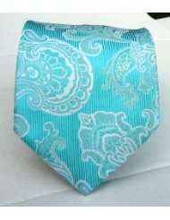  turquoise tie   Clothing & Accessories
