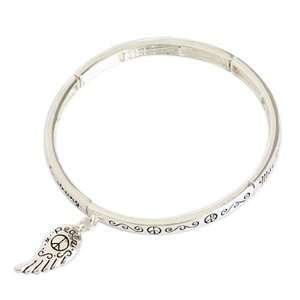   Peace Inspirational May Peace Be With You Bracelet Fashion Jewelry