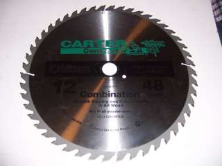 12 OLDHAM CARBIDE MITER TABLE SAW BLADE 48 T 1 ARBOR  